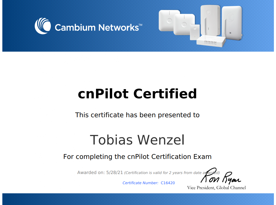 Cambium Networks cnPilot
